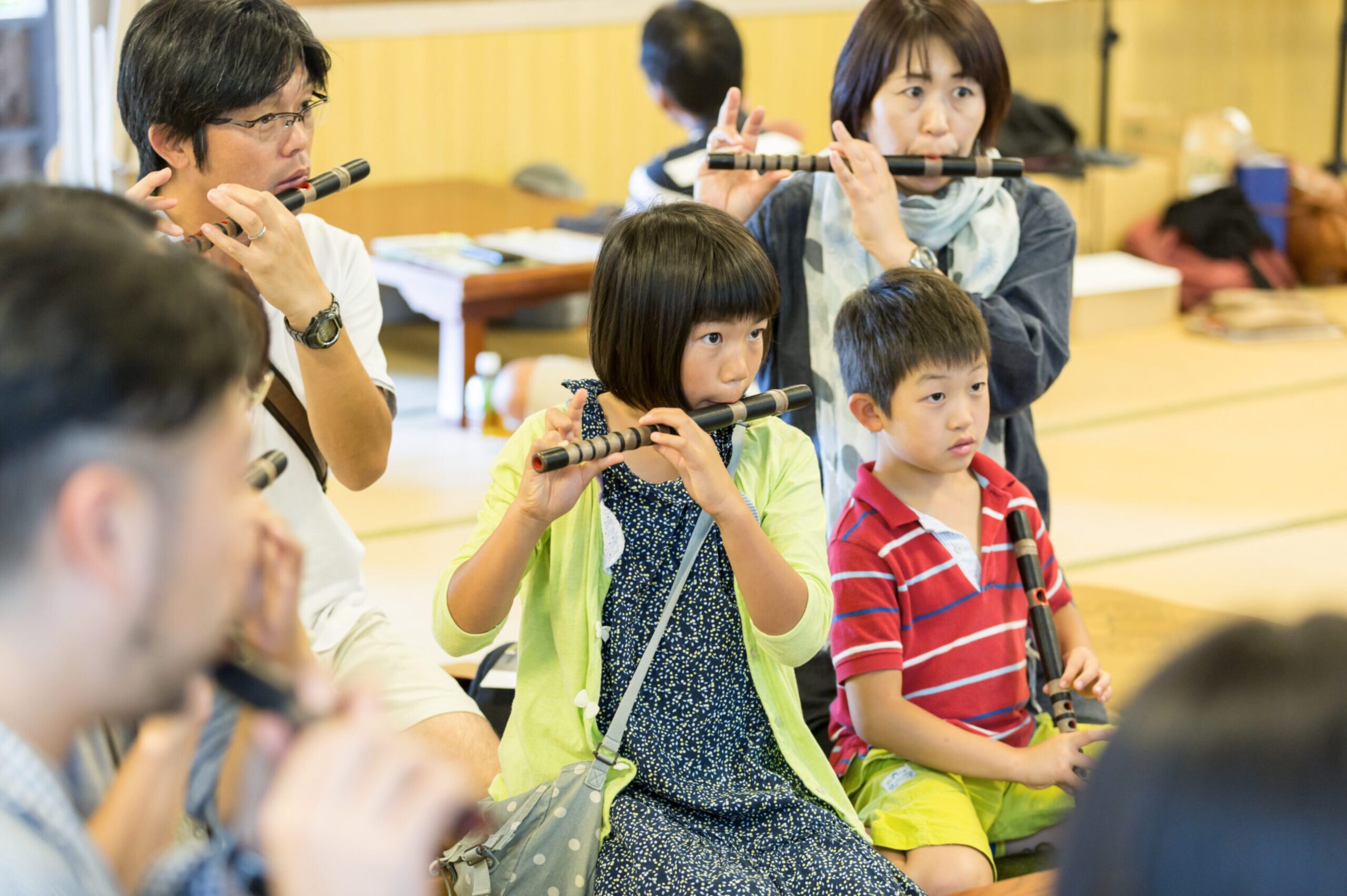 岩田健母と子のミュージアム｜雅楽コンサート・ワークショップ（大三島）